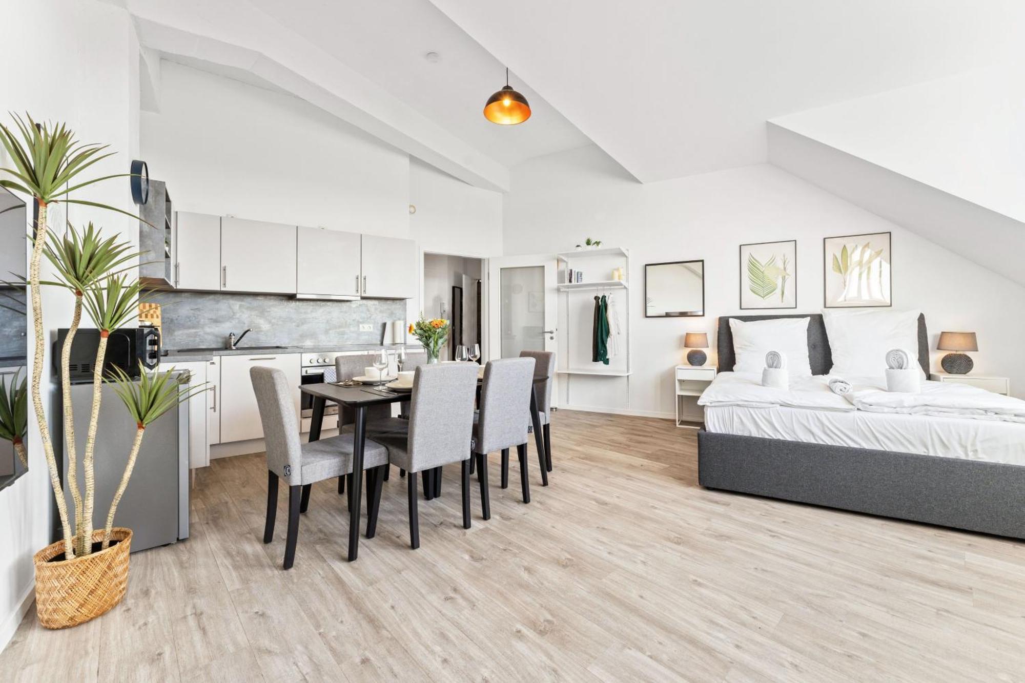 Mint Apartment Ueber Der Stadt Parken Kueche Wifi 베를린 외부 사진